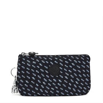 Kipling Creativity Large Printed Pouches Kék | HU 1725GS